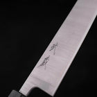 Bunka Silver Steel #3 Poliert Grüner Urushi Griff 170mm-[Musashi]-[Japan-Küchenmesser]