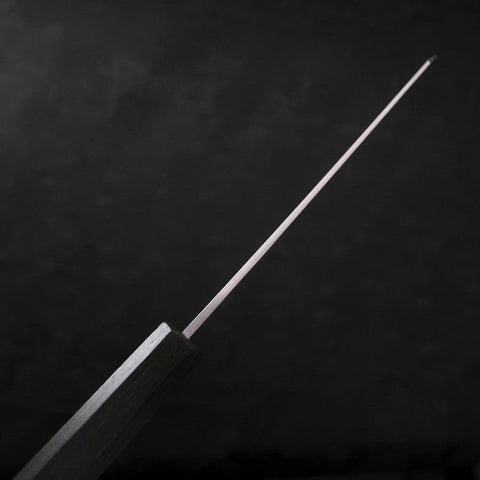 Bunka Silver Steel #3 Poliert Grüner Urushi Griff 170mm-[Musashi]-[Japan-Küchenmesser]