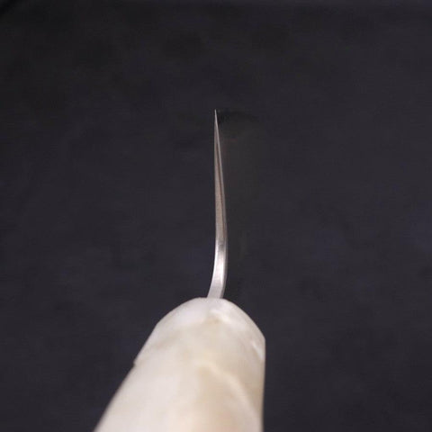 Bunka Silver Steel #3 Poliert Ozeanplastik Weißer Mix Griff 170mm-[Musashi]-[Japan-Küchenmesser]