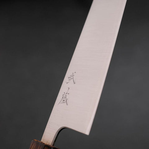 Bunka Silver Steel #3 Poliert Sumi Urushi Griff 170mm-[Musashi]-[Japan-Küchenmesser]