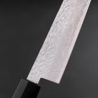 Bunka Silver Steel #3 Tsuchime Damast Walnussholz Griff 150mm-[Musashi]-[Japan-Küchenmesser]