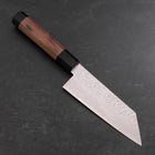 Bunka Silver Steel #3 Tsuchime Damast Walnussholz Griff 150mm-[Musashi]-[Japan-Küchenmesser]