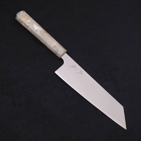 Bunka Silver Steel #3, poliert Ozeanplastik Griff in Weiß, 170mm-[Musashi]-[Japan-Küchenmesser]