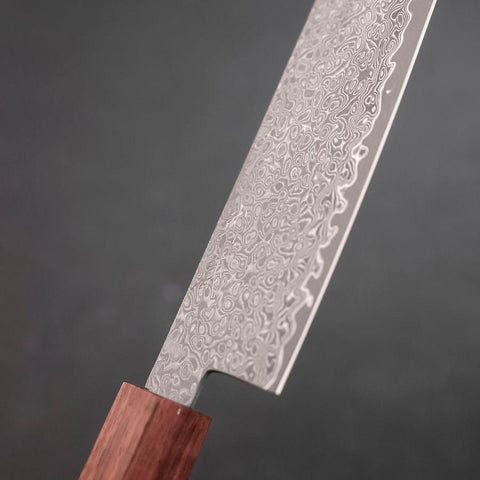 Bunka VG-10 Damas Rosen- und Ebenholz Griff 165mm-[Musashi]-[Japan-Küchenmesser]