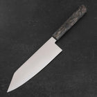 Bunka VG-10 Damascus Gray Birch Handle 180mm (7”)-[Musashi]-[Japan-Küchenmesser]