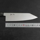 Bunka VG-10 Damascus Gray Birch Handle 180mm (7”)-[Musashi]-[Japan-Küchenmesser]