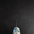 Bunka VG-10 Damascus Ocean Blue-White Mix Handle 165mm (6.5”)-[Musashi]-[Japan-Küchenmesser]