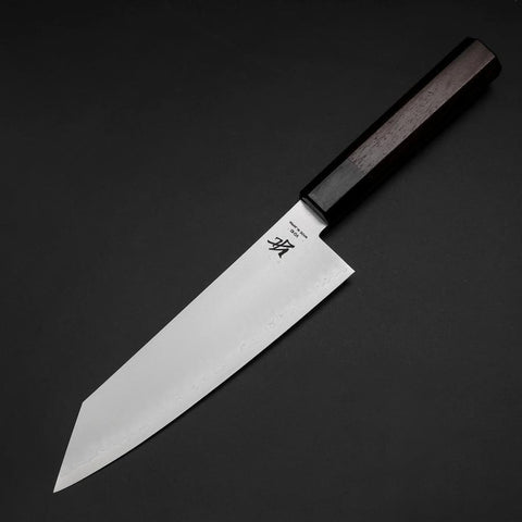 Bunka VG-10 Damascus Rosenholz Griff 180mm-[Musashi]-[Japan-Küchenmesser]