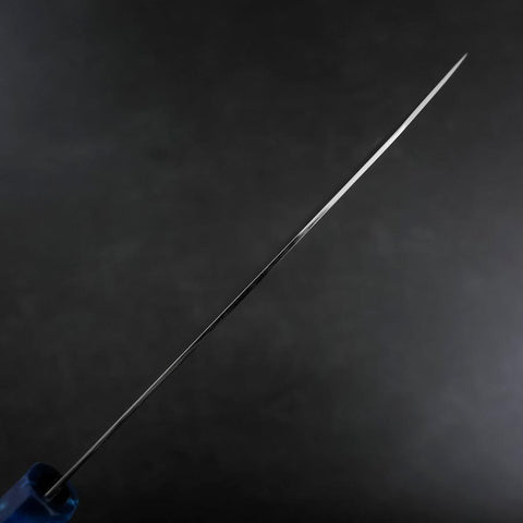 Bunka VG-10 Damast Blauer Birkengriff 180mm-[Musashi]-[Japan-Küchenmesser]