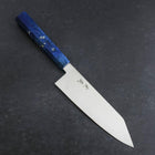 Bunka VG-10 Damast Blauer Birkengriff 180mm-[Musashi]-[Japan-Küchenmesser]