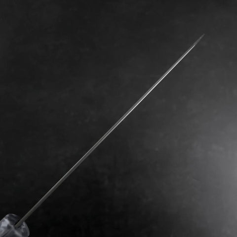 Bunka VG-10 Damast Blauer Ozeanplastik Griff 180mm-[Musashi]-[Japan-Küchenmesser]