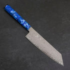Bunka VG-10 Damast Blauer Ozeanplastik Griff 180mm-[Musashi]-[Japan-Küchenmesser]