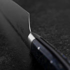 Bunka VG-10 Damast Blauer Westlicher Blütenblatt Griff 185mm-[Musashi]-[Japan-Küchenmesser]