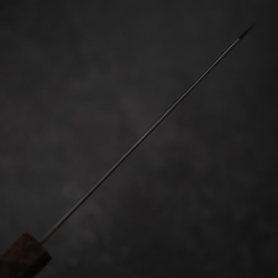 Bunka VG-10 Damast Brauner Birkenholz Griff 165mm-[Musashi]-[Japan-Küchenmesser]