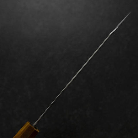 Bunka VG-10 Damast Gelb-Brauner Birkenholz Griff 180mm-[Musashi]-[Japan-Küchenmesser]