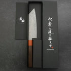 Bunka VG-10 Damast Rosen-Ebenholz Griff 165mm-[Musashi]-[Japan-Küchenmesser]