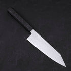 Bunka VG-10 Damast Schwarzer Ishime Griff 180mm-[Musashi]-[Japan-Küchenmesser]