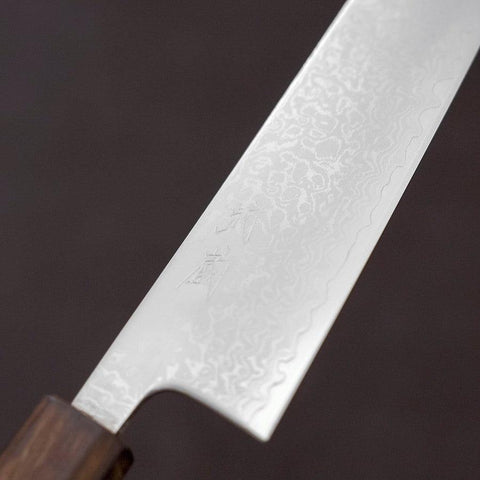 Bunka VG-10, Damast Sumi Urushi Griff, 170mm-[Musashi]-[Japan-Küchenmesser]