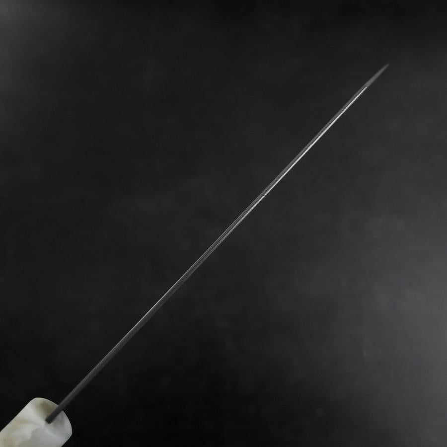 Bunka VG-10 Damast Weiß-Blauer Ozeanplastik Griff 180mm-[Musashi]-[Japan-Küchenmesser]