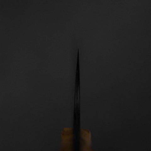 Bunka VG-10 Kagami Damast Olivenholz Griff 180mm - Blau-[Musashi]-[Japan-Küchenmesser]