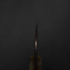 Bunka VG-10 Kagami Damast Olivenholz Griff 180mm - Braun-[Musashi]-[Japan-Küchenmesser]