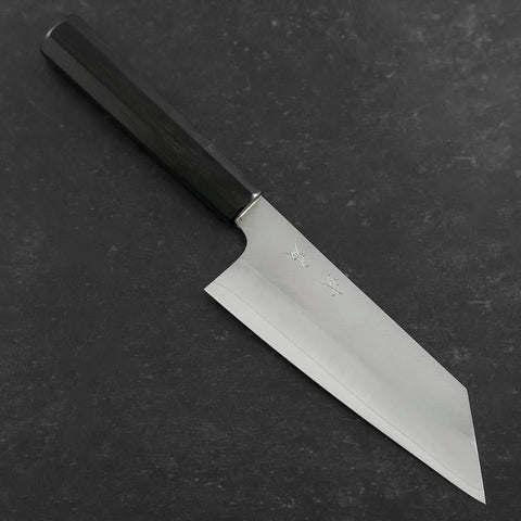 Bunka VG-10 Poliert Büffelhorn und Ebenholz Griff 165mm-[Musashi]-[Japan-Küchenmesser]