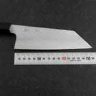 Bunka VG-10 Polished Buffalo Ebony Handle 165mm (6.5”)-[Musashi]-[Japan-Küchenmesser]