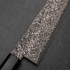 Bunka VG-10 Schwarzer Damast Rosenholz Griff 180mm-[Musashi]-[Japan-Küchenmesser]