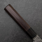Bunka VG-10 Schwarzer Damast Rosenholz Griff 180mm-[Musashi]-[Japan-Küchenmesser]