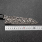 Bunka VG-10 Schwarzer Damast Rosenholz Griff 180mm-[Musashi]-[Japan-Küchenmesser]