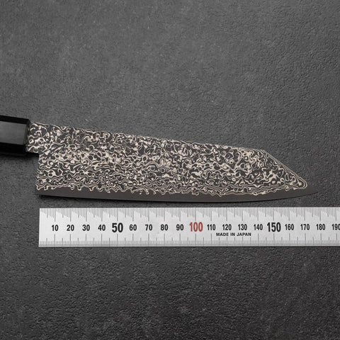 Bunka VG-10 Schwarzer Damast Rosenholz Griff 180mm-[Musashi]-[Japan-Küchenmesser]