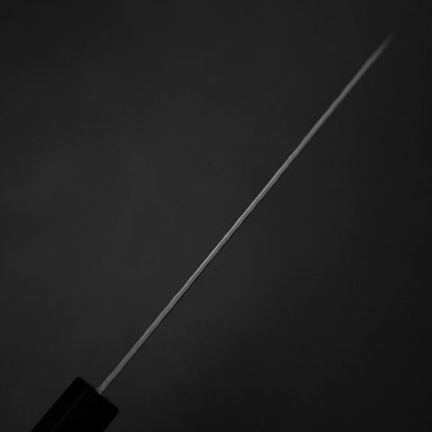 Bunka VG-10 Tsuchime Büffelhorn und Ebenholz Griff 165mm-[Musashi]-[Japan-Küchenmesser]