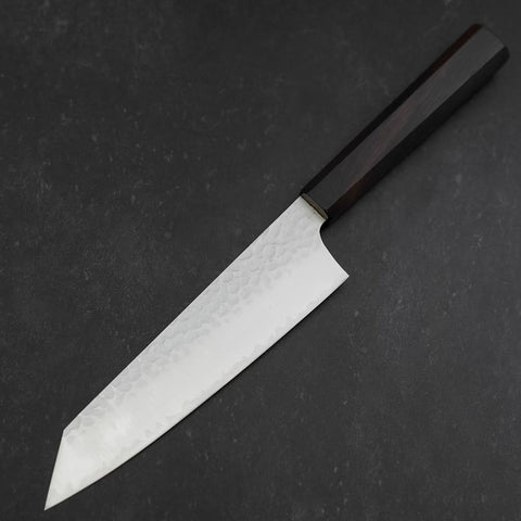 Bunka VG-10 Tsuchime Ebenholz Griff 180mm-[Musashi]-[Japan-Küchenmesser]