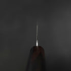 Bunka VG-10 Tsuchime Ebenholz Griff 180mm-[Musashi]-[Japan-Küchenmesser]