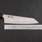Bunka VG-10 Tsuchime Ebenholz Griff 180mm-[Musashi]-[Japan-Küchenmesser]