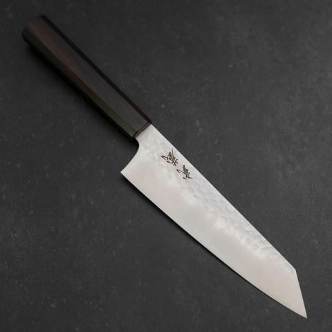 Bunka VG-10 Tsuchime Ebenholz Griff 180mm-[Musashi]-[Japan-Küchenmesser]