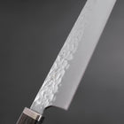 Bunka VG-10 Tsuchime Kohlefarbener Kirschholz Griff 165mm-[Musashi]-[Japan-Küchenmesser]