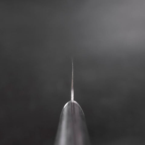 Bunka VG-10 Tsuchime Kohlefarbener Kirschholz Griff 165mm-[Musashi]-[Japan-Küchenmesser]