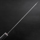 Bunka VG-10 Tsuchime Kohlefarbener Kirschholz Griff 180mm-[Musashi]-[Japan-Küchenmesser]