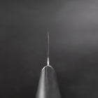 Bunka VG-10 Tsuchime Oval Charcoal Handle 180mm-[Musashi]-[Japanese-Kitchen-Knives]