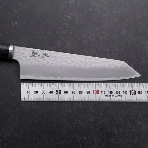 Bunka VG-10 Tsuchime Oval Purple Handle 165mm-[Musashi]-[Japanese-Kitchen-Knives]