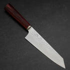 Bunka VG-10 Tsuchime Roter Kirschholz Griff 165mm-[Musashi]-[Japan-Küchenmesser]