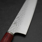 Bunka VG-10 Tsuchime Roter Kirschholz Griff 180mm-[Musashi]-[Japan-Küchenmesser]