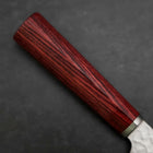 Bunka VG-10 Tsuchime Roter Kirschholz Griff 180mm-[Musashi]-[Japan-Küchenmesser]