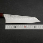 Bunka VG-10 Tsuchime Roter Kirschholz Griff 180mm-[Musashi]-[Japan-Küchenmesser]