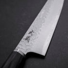 Bunka VG-10 Tsuchime Runder Lila Griff 165mm-[Musashi]-[Japan-Küchenmesser]