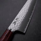 Bunka VG-10 Tsuchime Runder Mahagoni Griff 165mm-[Musashi]-[Japan-Küchenmesser]