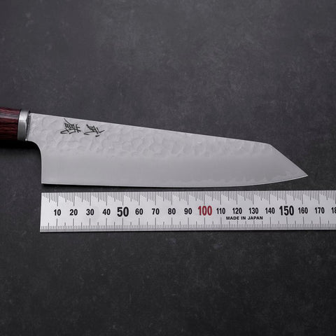 Bunka VG-10 Tsuchime Runder Mahagoni Griff 165mm-[Musashi]-[Japan-Küchenmesser]