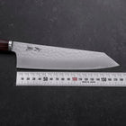 Bunka VG-10 Tsuchime Runder Mahagoni Griff 180mm-[Musashi]-[Japan-Küchenmesser]