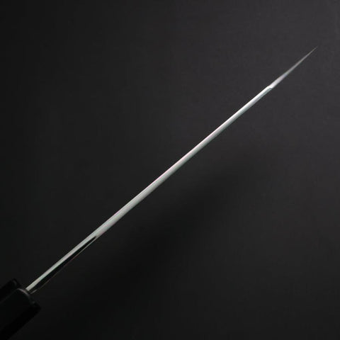 Bunka White Steel #2 Bokashi Büffelhorn und Ebenholz Griff 165mm-[Musashi]-[Japan-Küchenmesser]